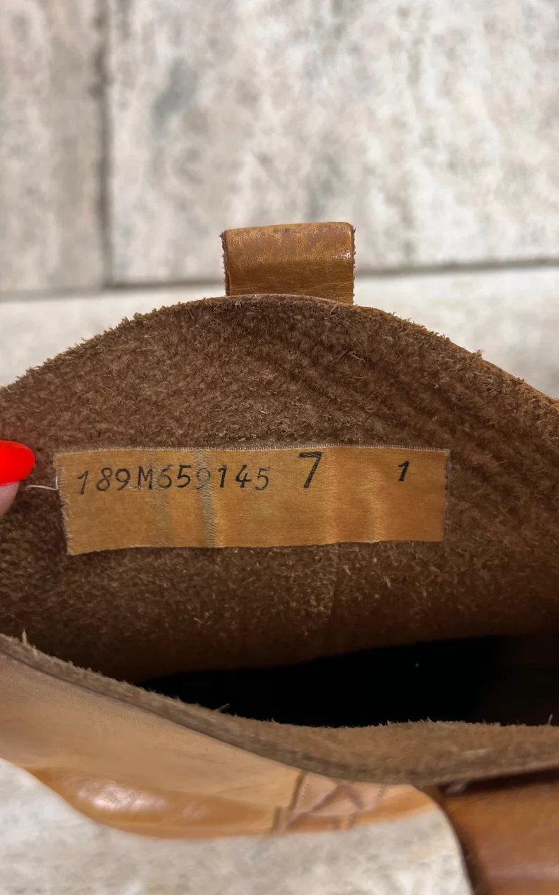 Vintage 70s Western Boots 41