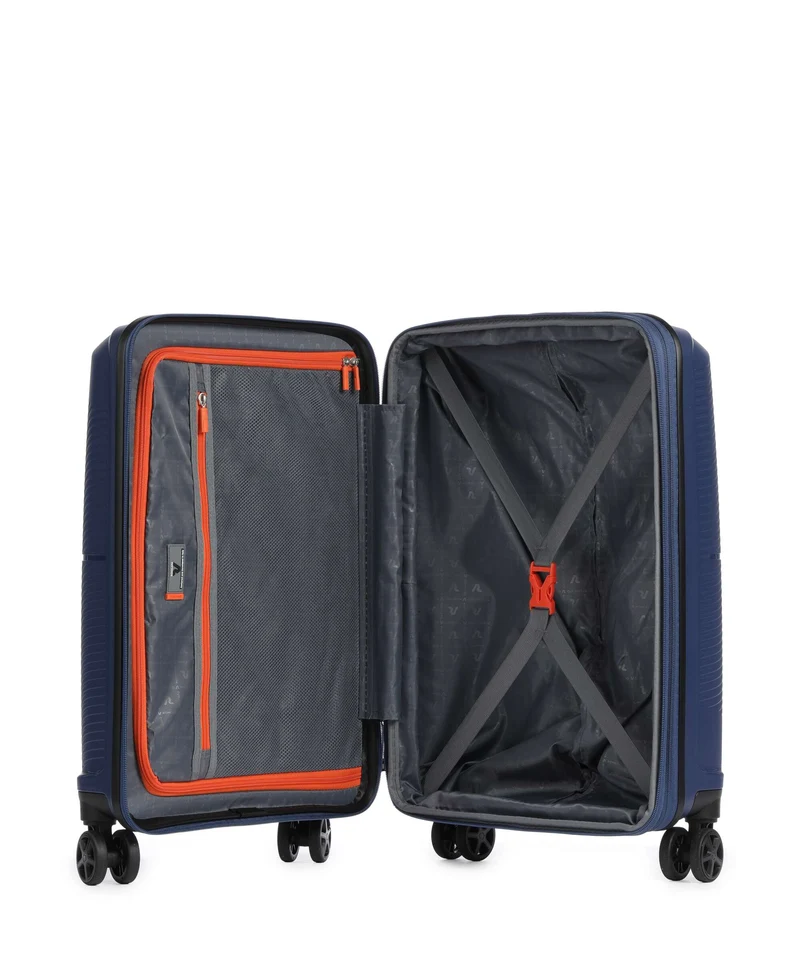 Roncato Storm 4-Rollen Trolley blue navy