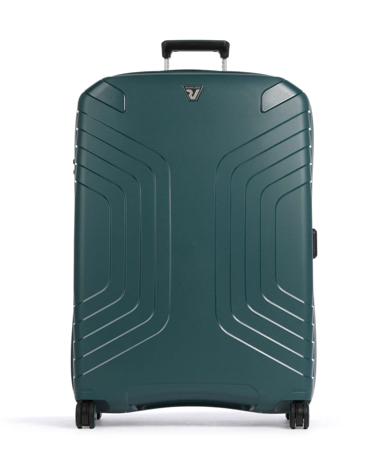 Roncato Ypsilon 4.0 DLX 4-Rollen Trolley verde bottigla