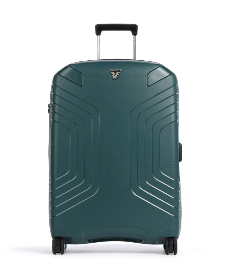 Roncato Ypsilon 4.0 DLX 4-Rollen Trolley verde bottigla