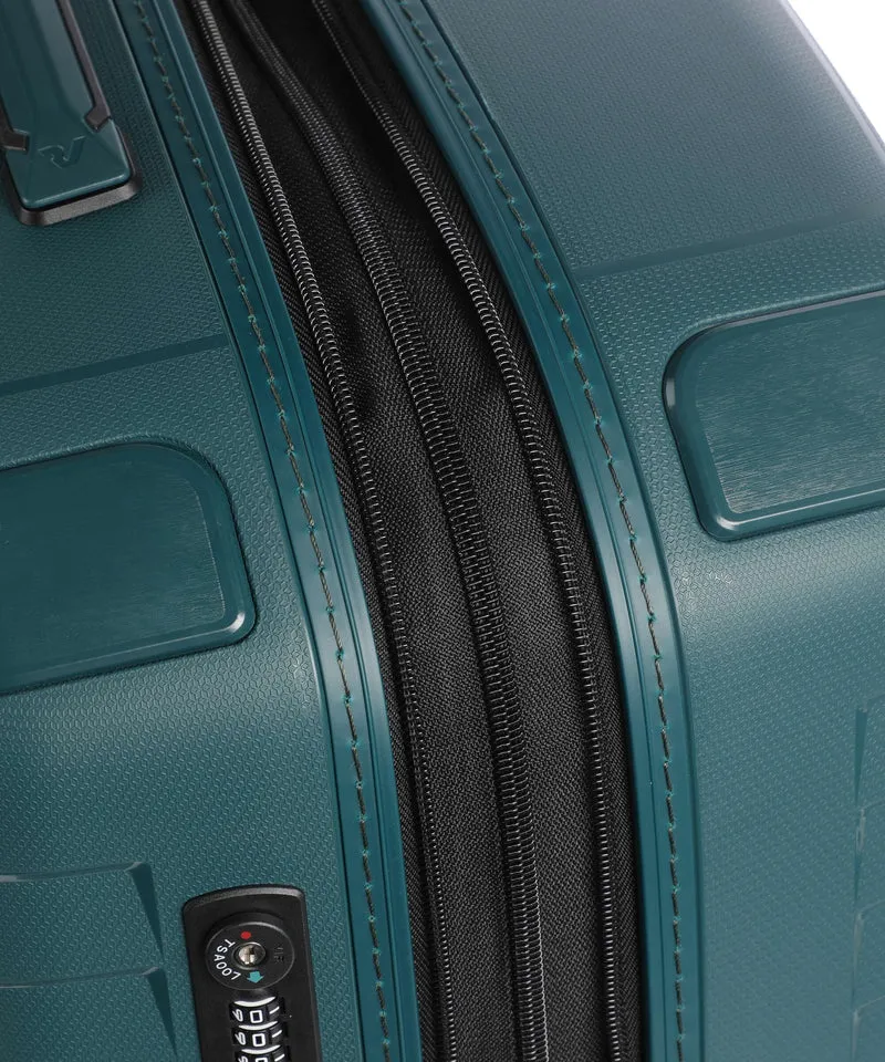 Roncato Ypsilon 4.0 DLX 4-Rollen Trolley verde bottigla