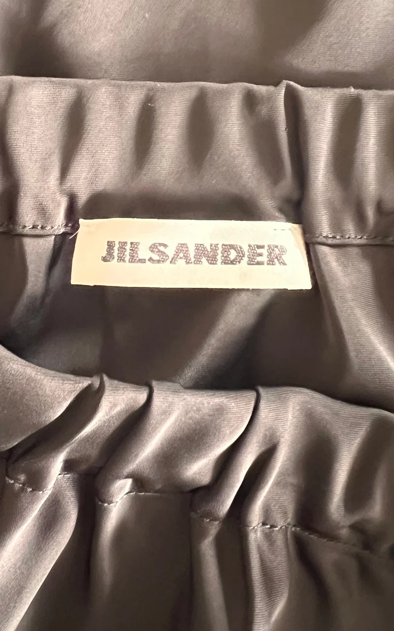 Jil Sander Lace Satin Lingerie Skirt SS2025