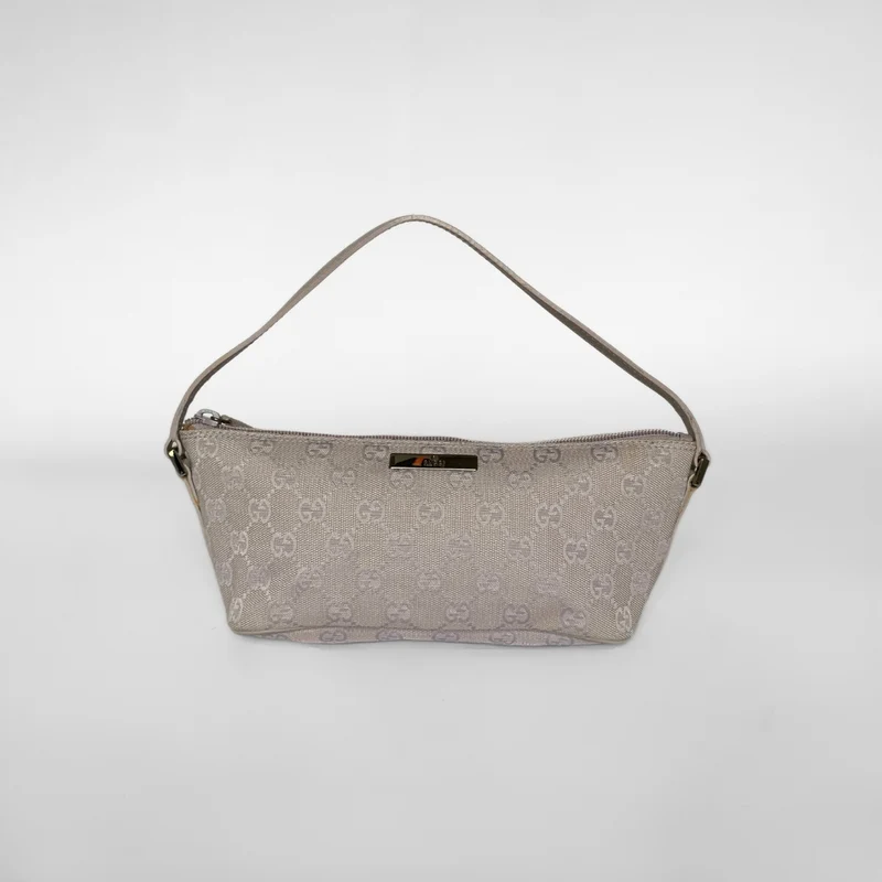 Gucci Boat Pochette Monogramm Leinwand
