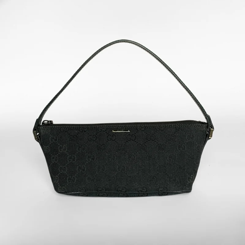 Gucci Boat Pochette Monogramm Leinwand
