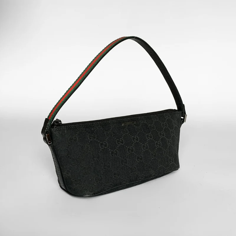 Gucci Boat Pochette Monogramm Leinwand
