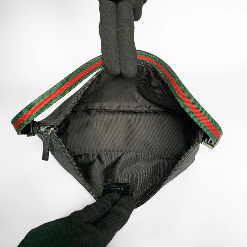 Gucci Boat Pochette Monogramm Leinwand