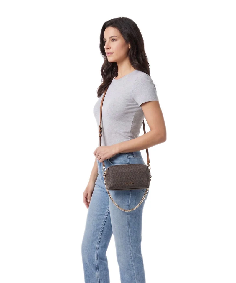 Michael Kors Bryant Small Umhängetasche brown/acorn