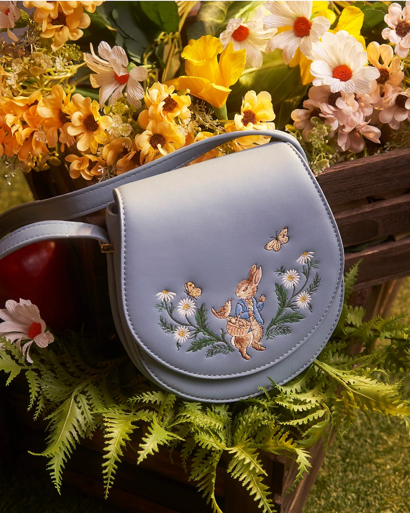 Fable England x Peter Rabbit Blue Saddle Bag