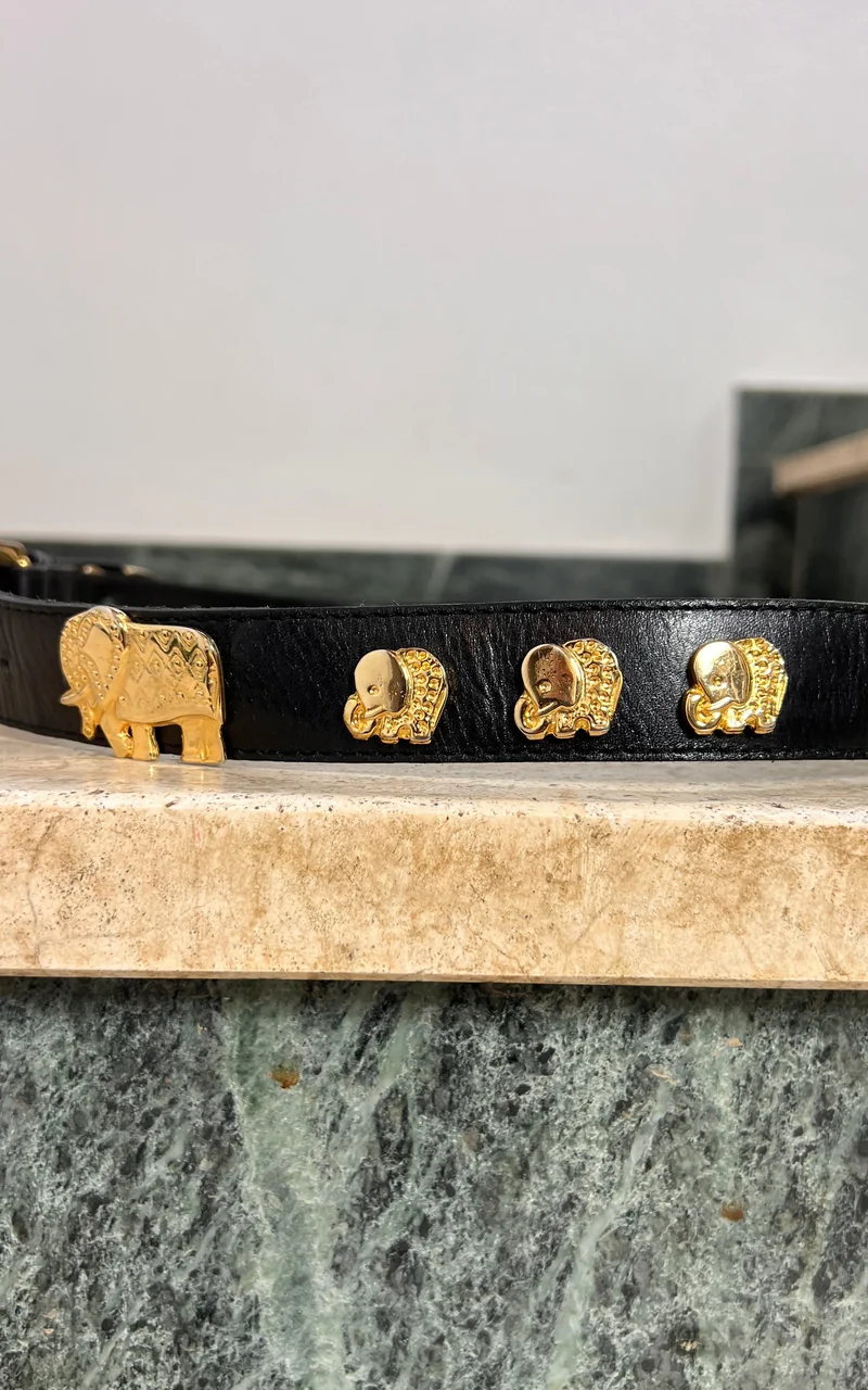 Vintage 90s Elephant Belt