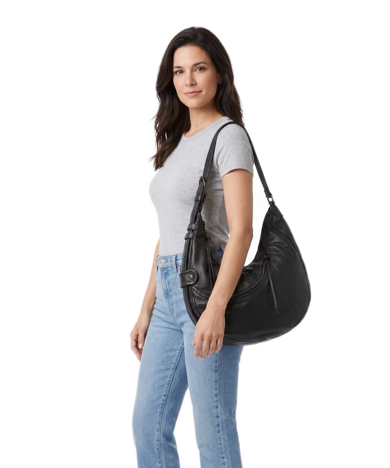 Liebeskind Luna II 3D M Beuteltasche black