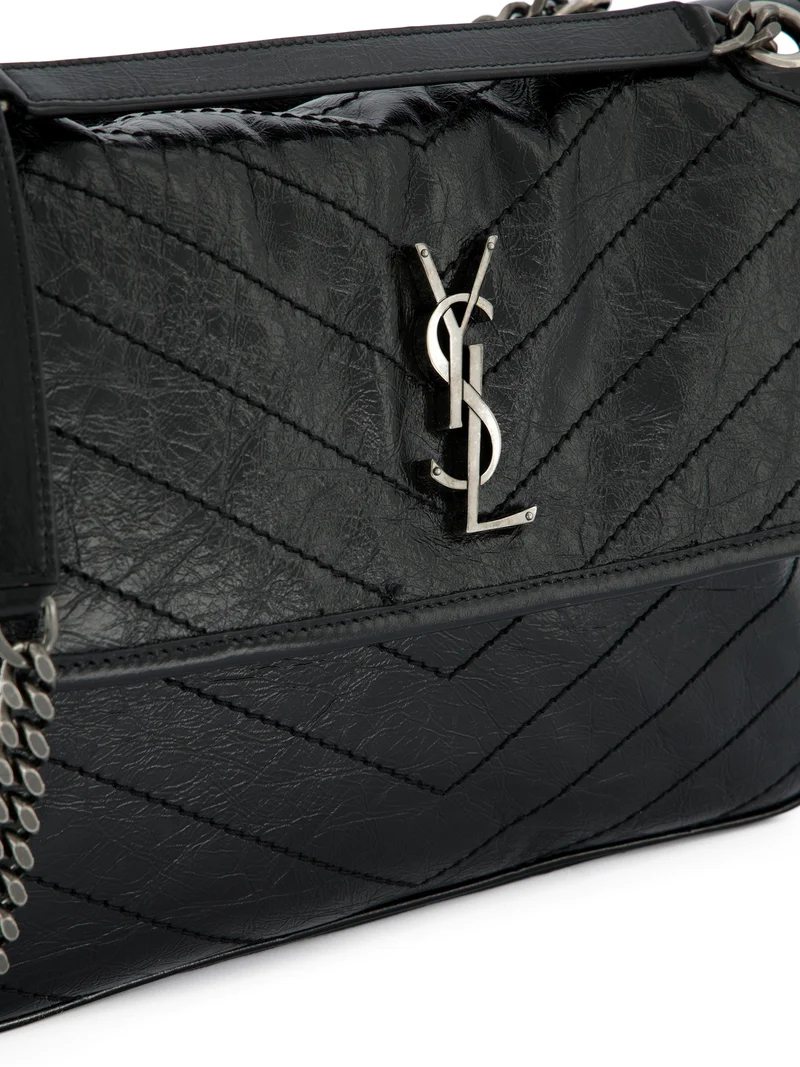 SAINT LAURENT Borsa Niki Tripouch In Pelle
