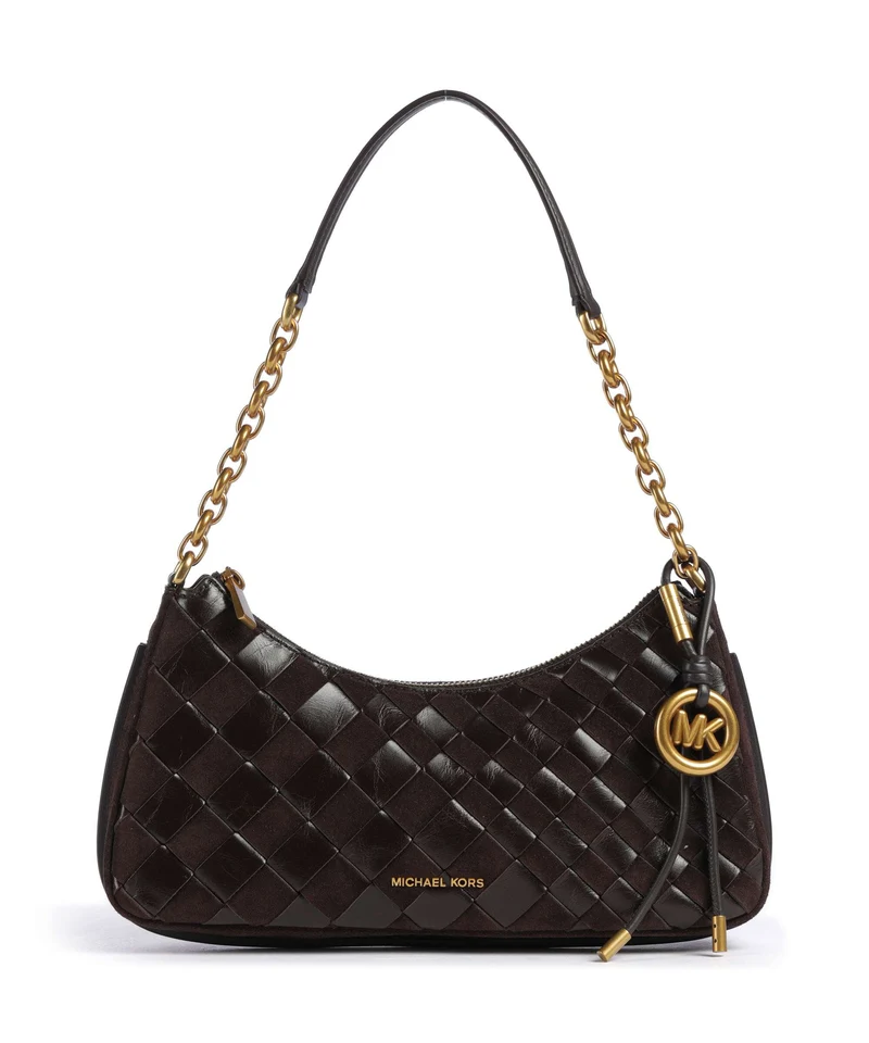 Michael Kors Nolita Medium Schultertasche chocolate