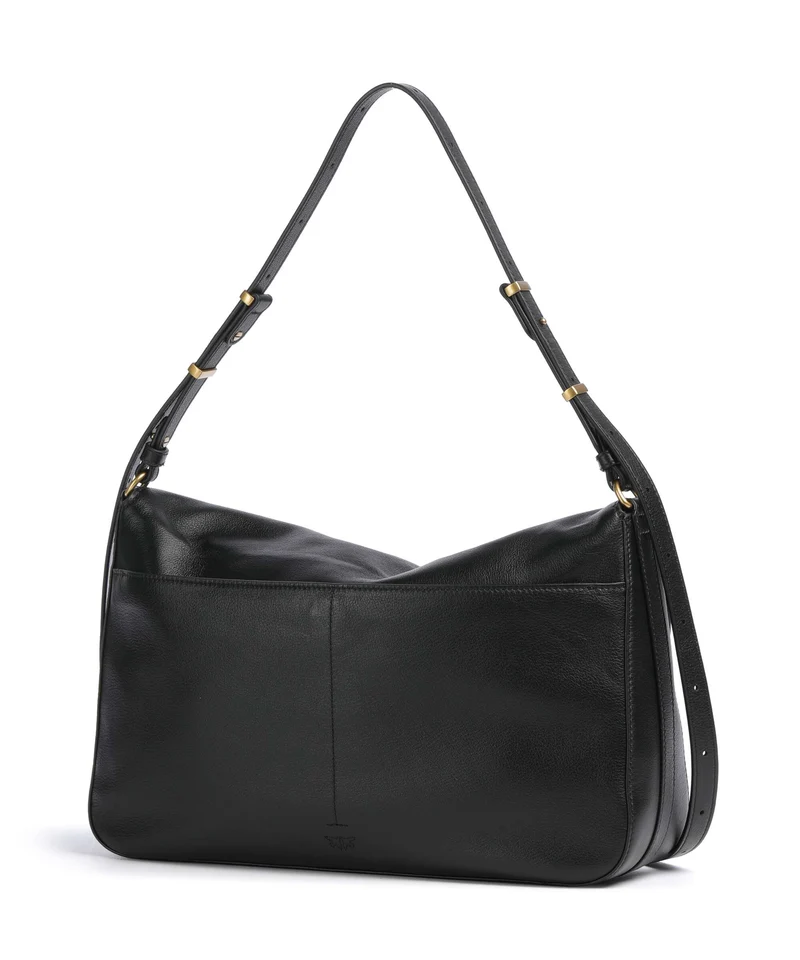 Pinko Love Big Beuteltasche nero/limousine/oro