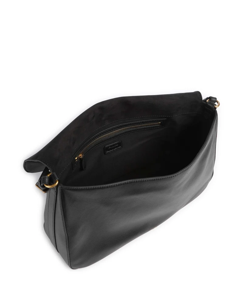 Pinko Love Big Beuteltasche nero/limousine/oro