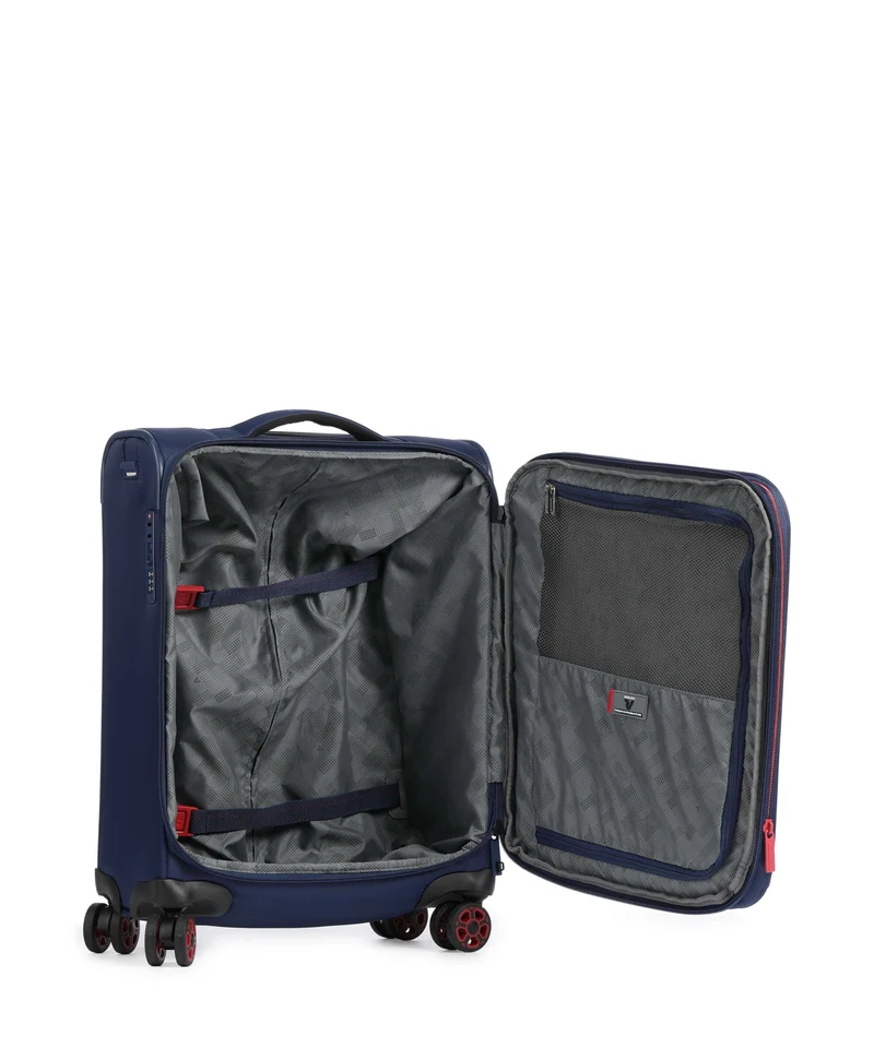 Roncato Move 4-Rollen Trolley blu oltremare