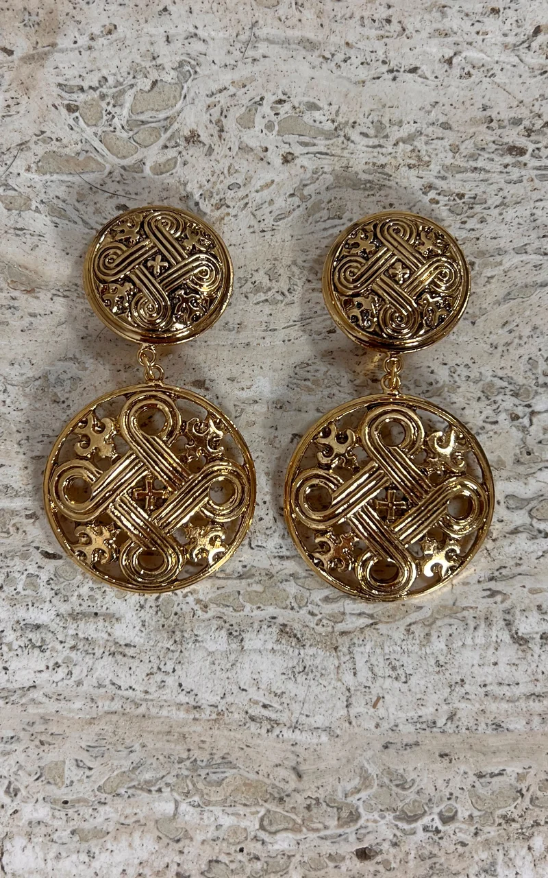 Vintage Big 70s Deadstock Clip Ons