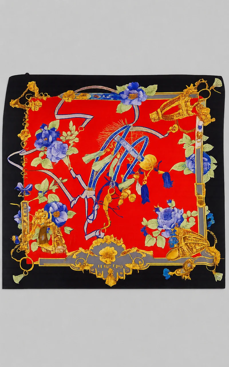 Vintage Leonard Paris Silk Foulard