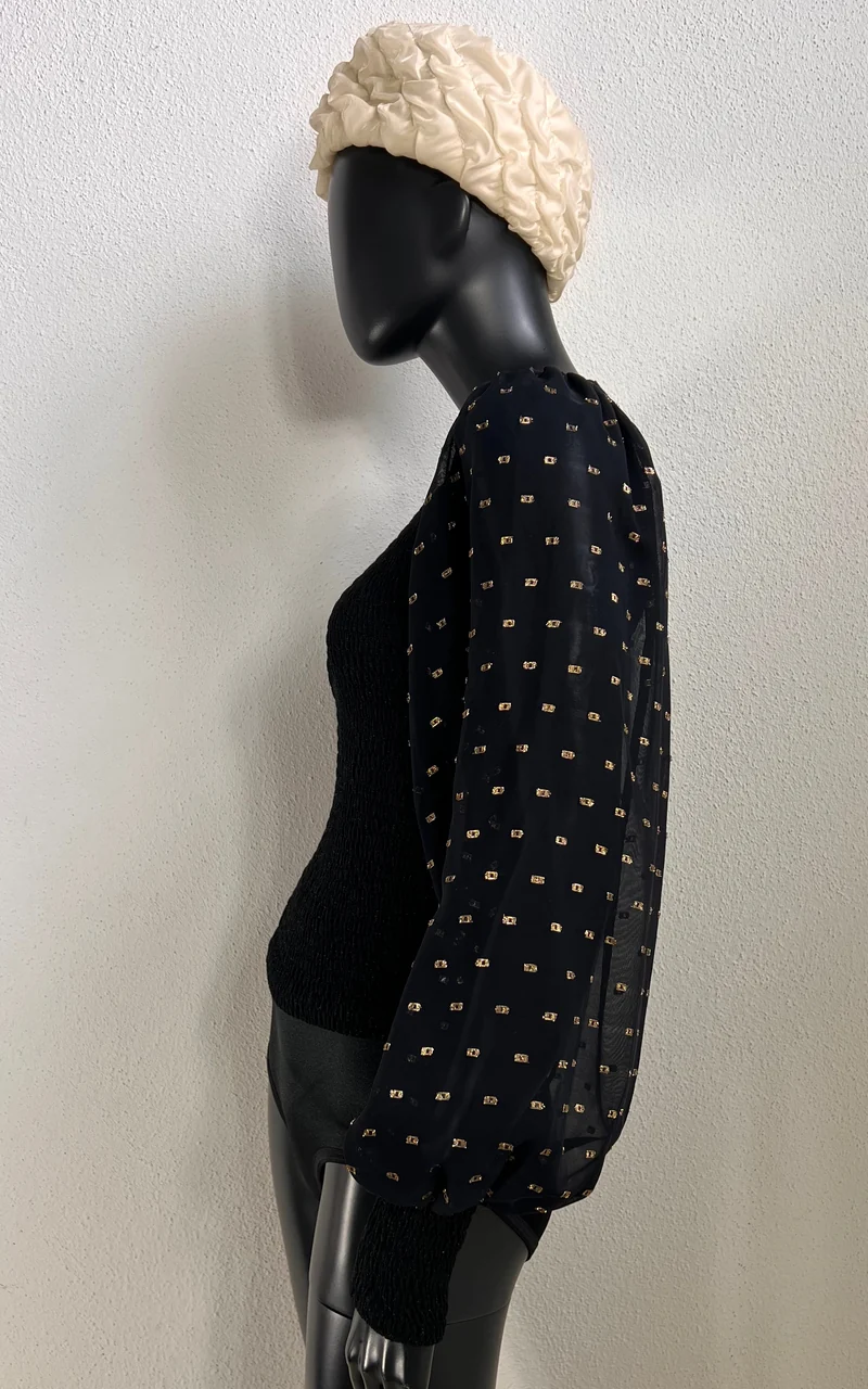 Vintage 70s Top with Ballon Sleeves