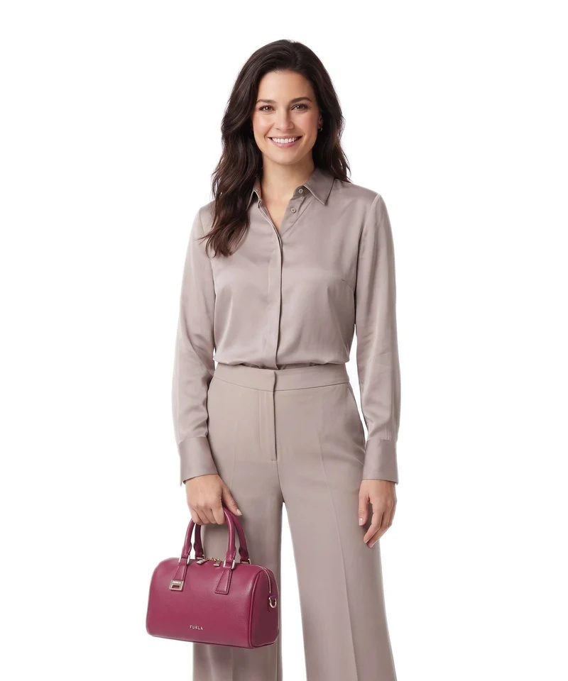 Furla Olivia Mini Handtasche rododendro