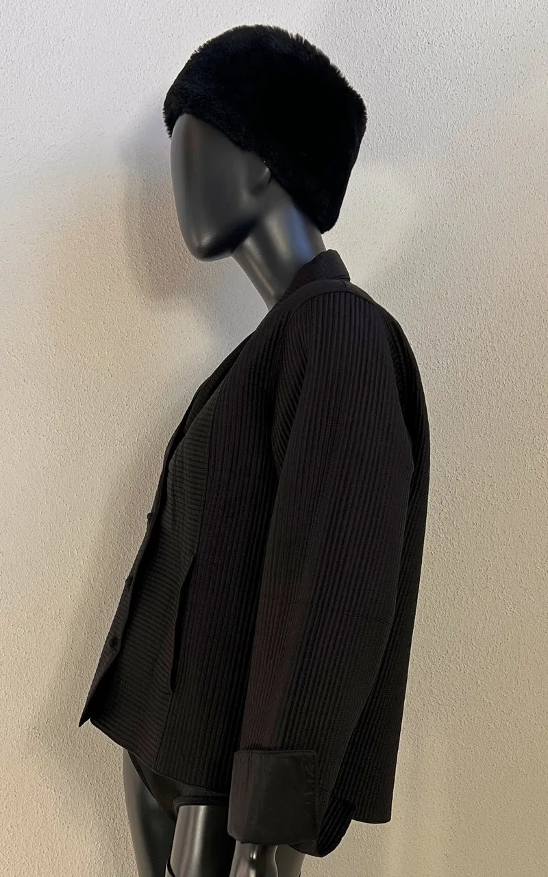Vintage Japanese Silk Textured Jacket