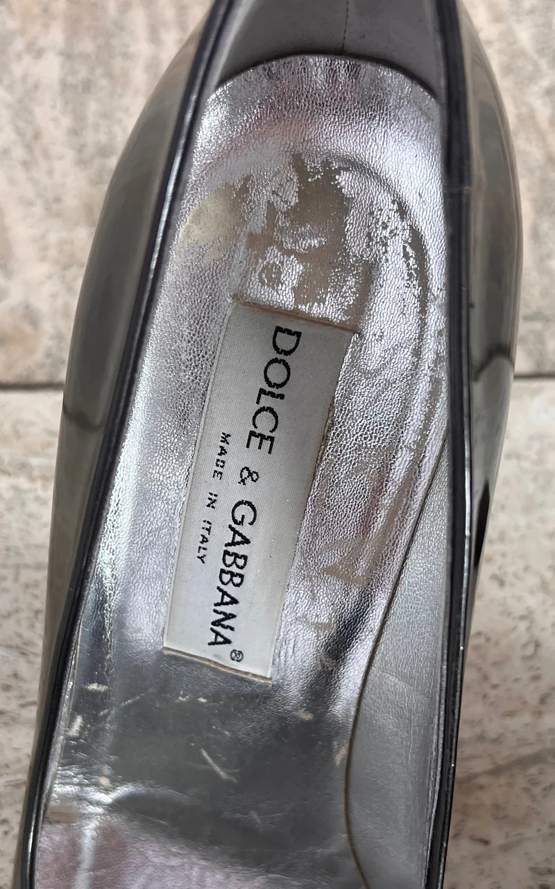 Vintage Patent Dolce & Gabbana Heels 39