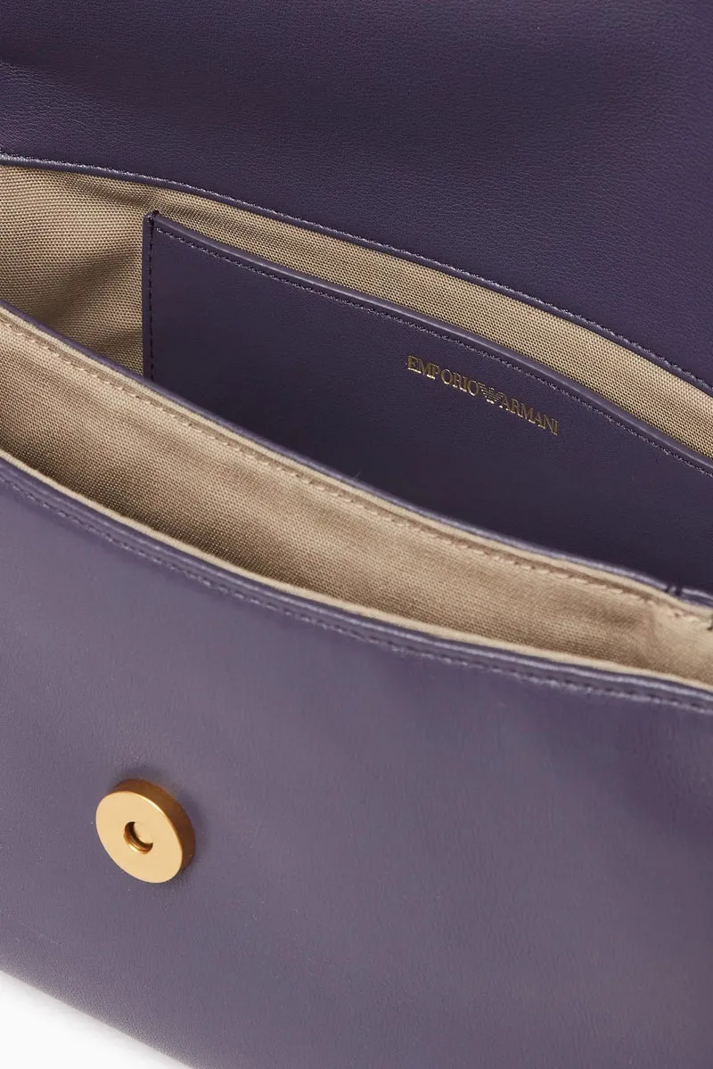 Emporio Armani Umhängetasche Damen Schultertasche Purple EW002925 AF17556 UA063