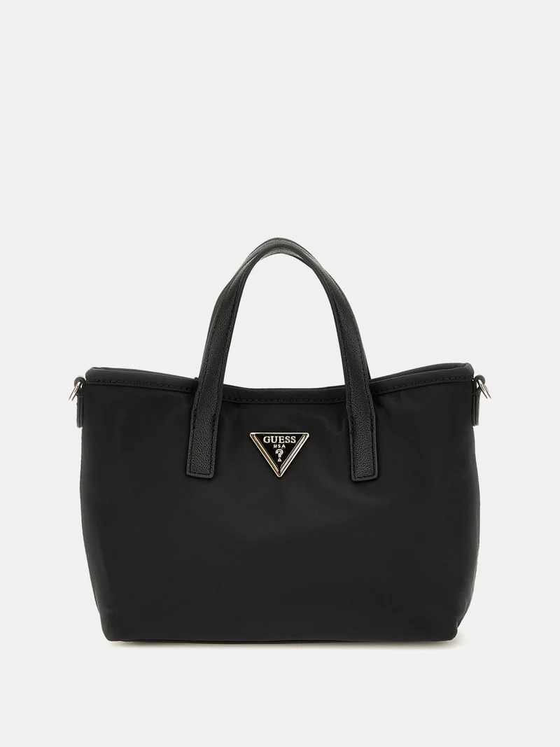 Guess Handtasche Damen Latona Mini Shopper Schwarz HWYY9211750BLA