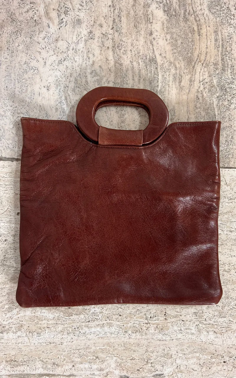 Soft Vintage 70s Nappa Leather Handbag