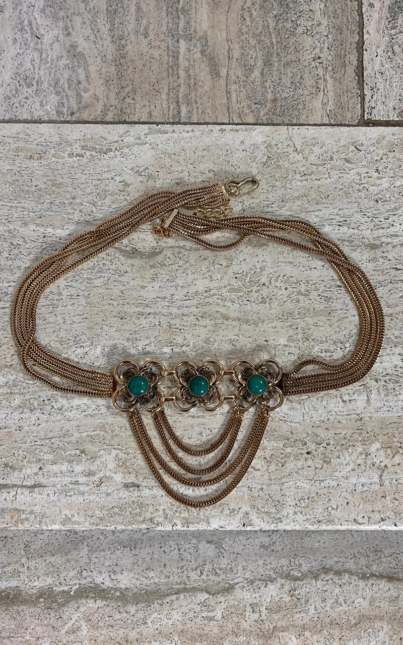 Vintage 70s Deadstock Chain Belt