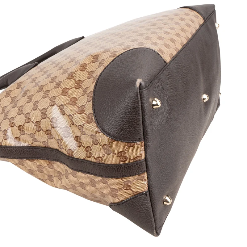 Gucci Monogram GG Coated Canvas Joy Large 45 Weekender Travel Bag