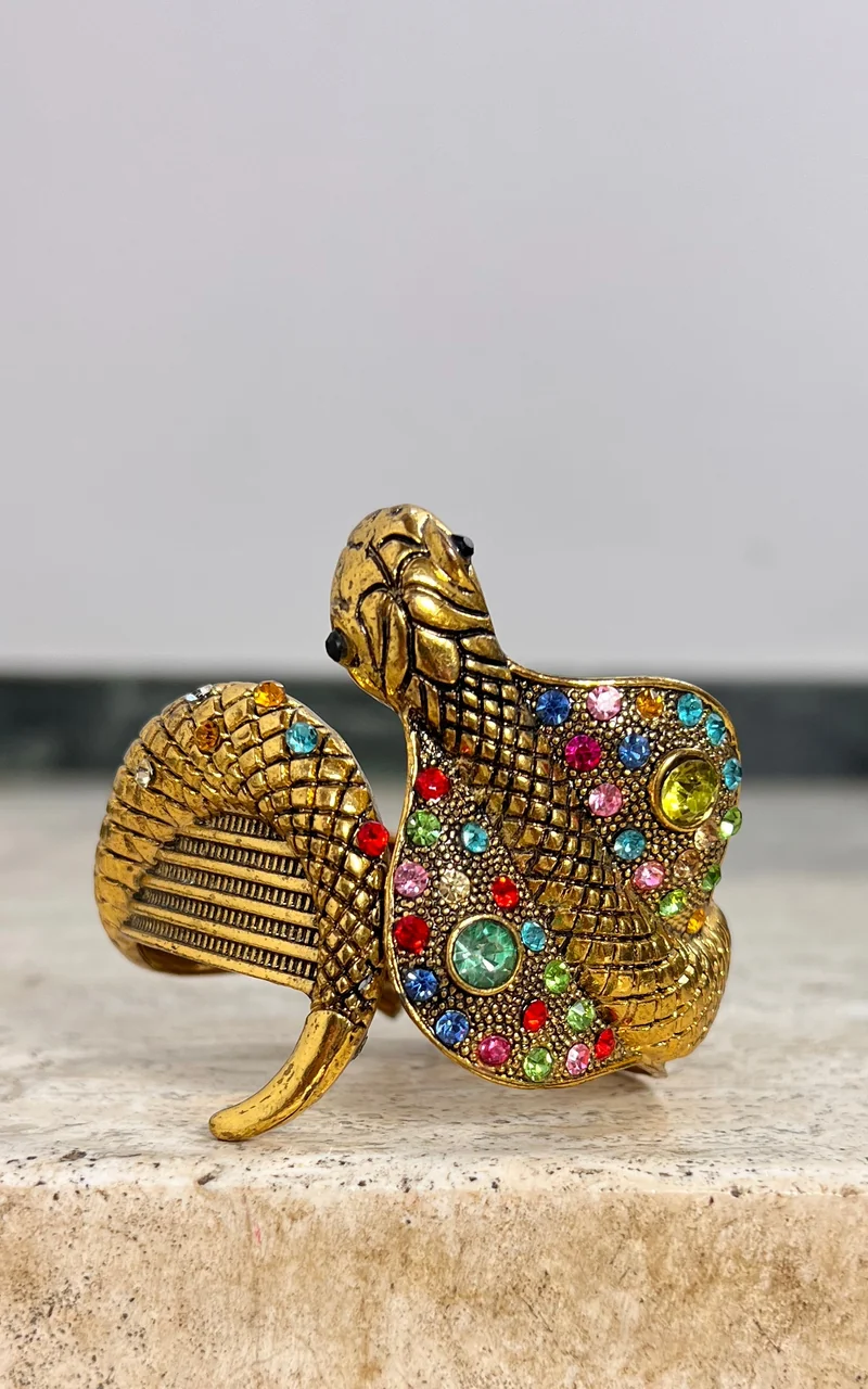 Vintage Snake Cobra Arm Cuff