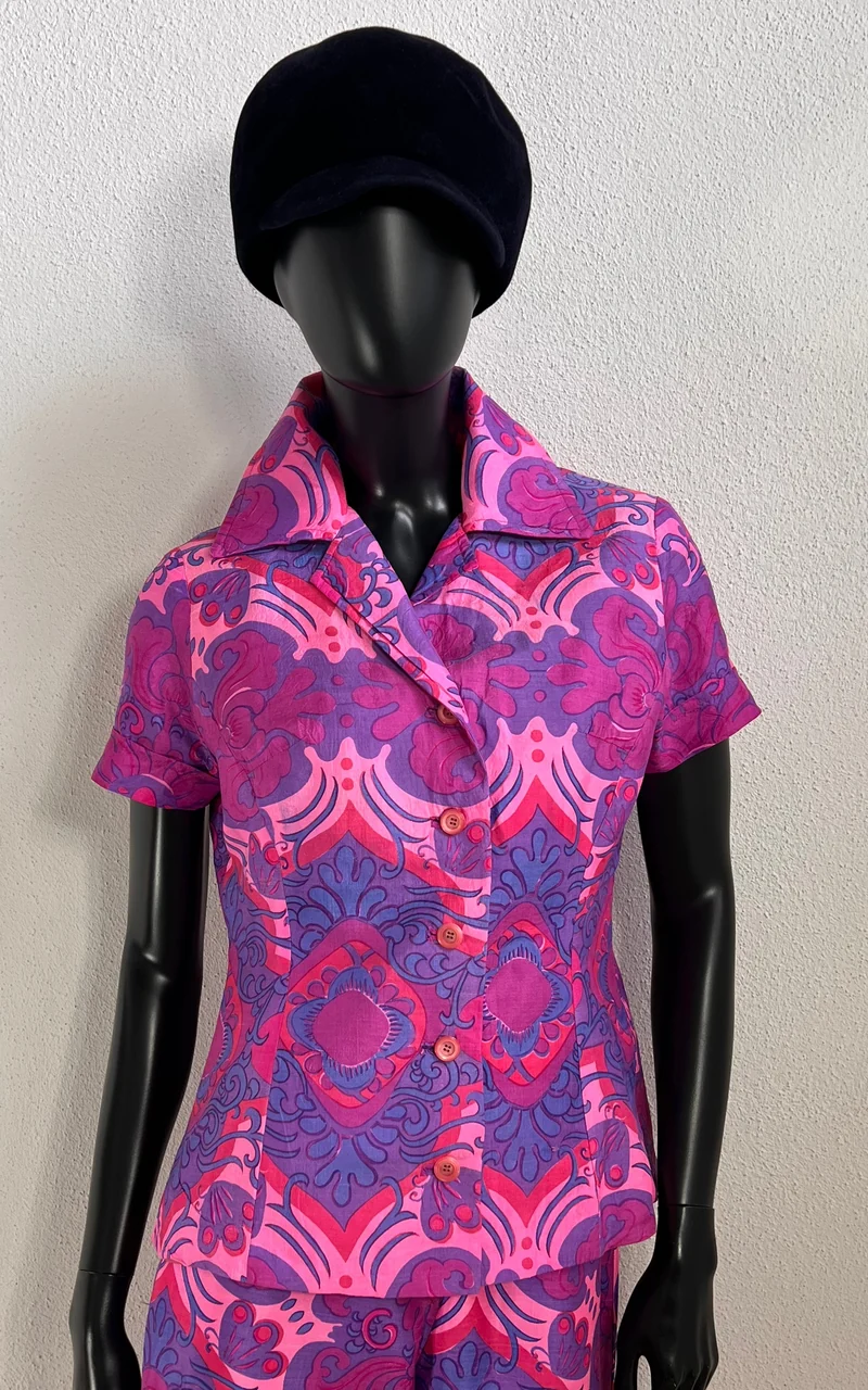 Vintage 60s Silk Suit