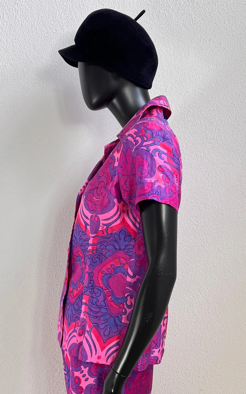 Vintage 60s Silk Suit