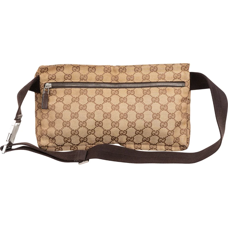 Gucci Monogram GG Canvas Belt Crossbody Bag