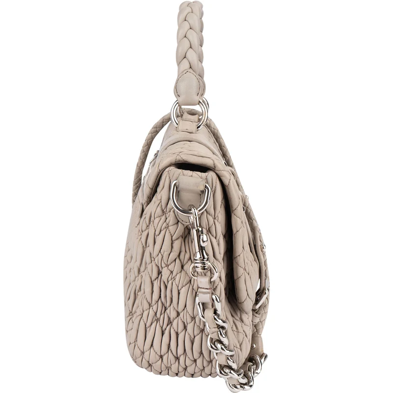 Miu Miu Quilted Leather Coffer Handbag
