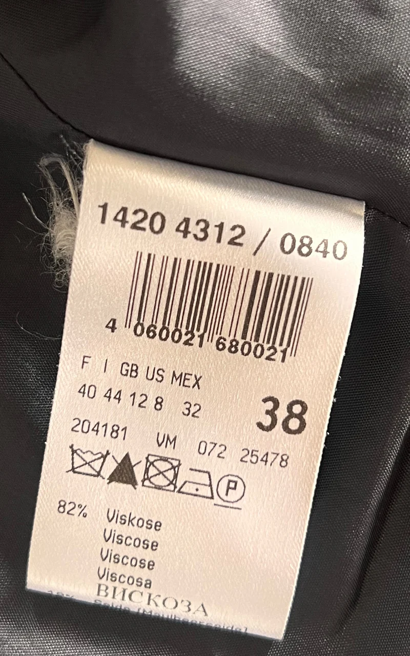 Vintage Vera Mont Velvet Jacket