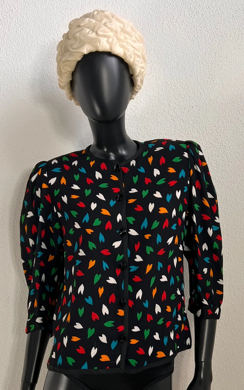 Vintage 1979 Yves Saint Laurent Silk Jacket