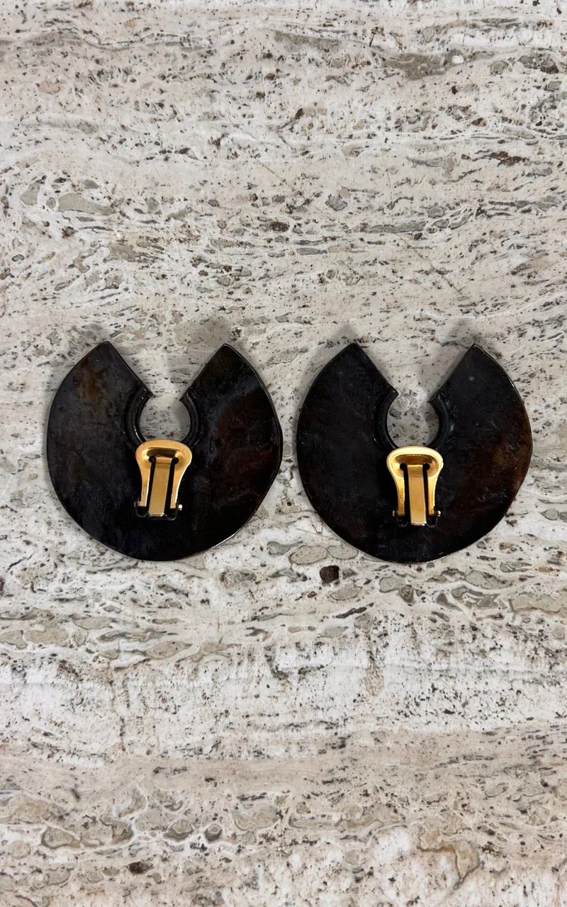 Vintage Clip On Earrings