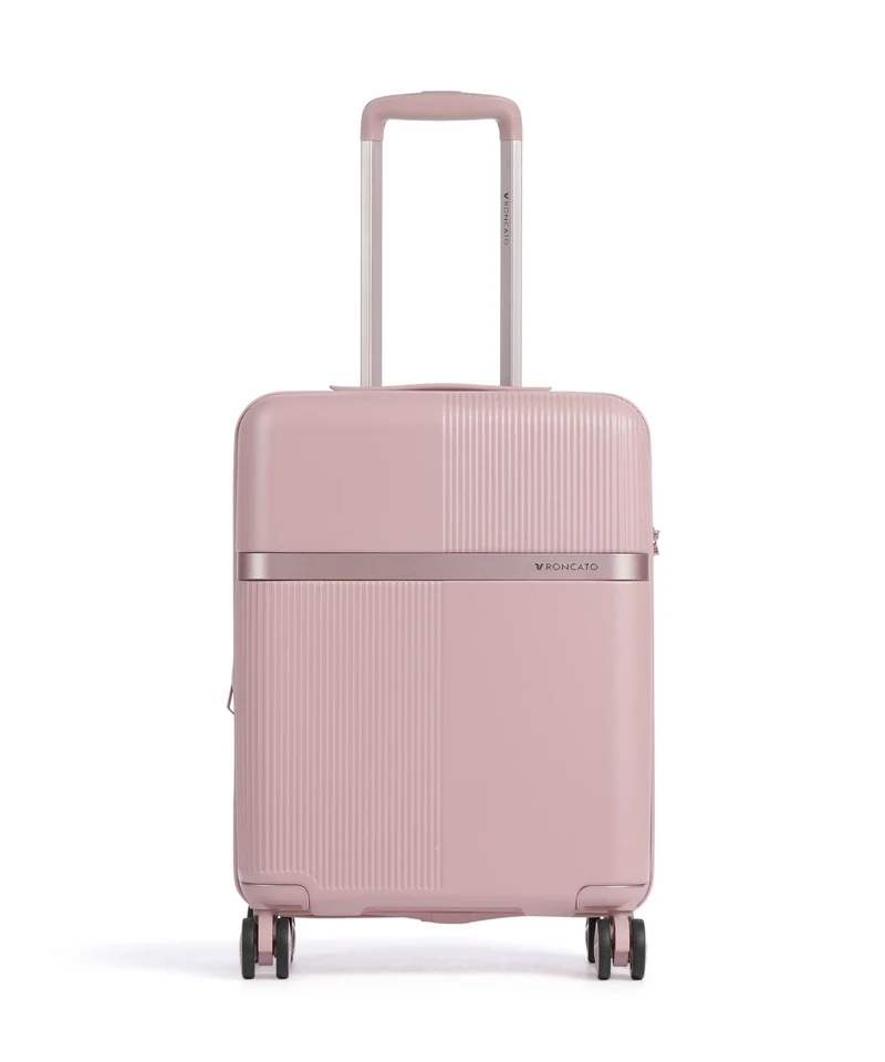 Roncato Airglam 2.0 4-Rollen Trolley rosa capria