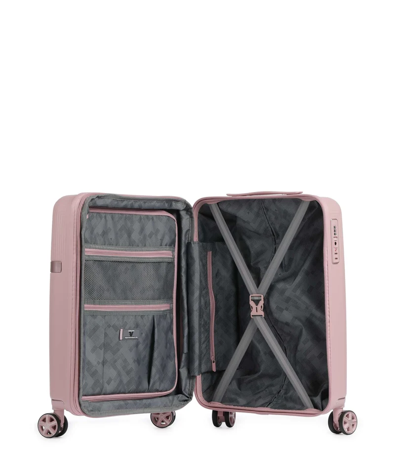 Roncato Airglam 2.0 4-Rollen Trolley rosa capria