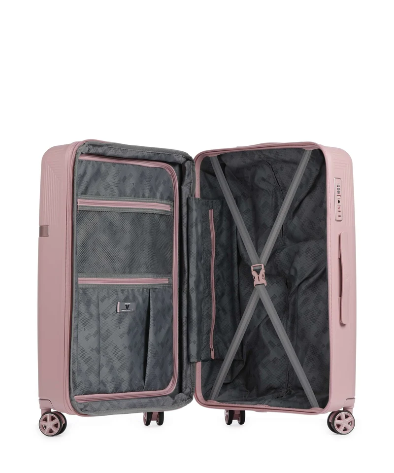 Roncato Airglam 2.0 4-Rollen Trolley rosa capria