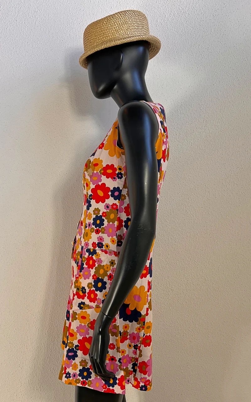 Vintage 60s Flower Dress