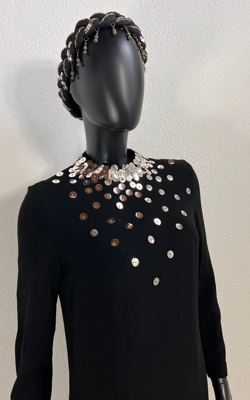 Vintage 60s Space Age Dress