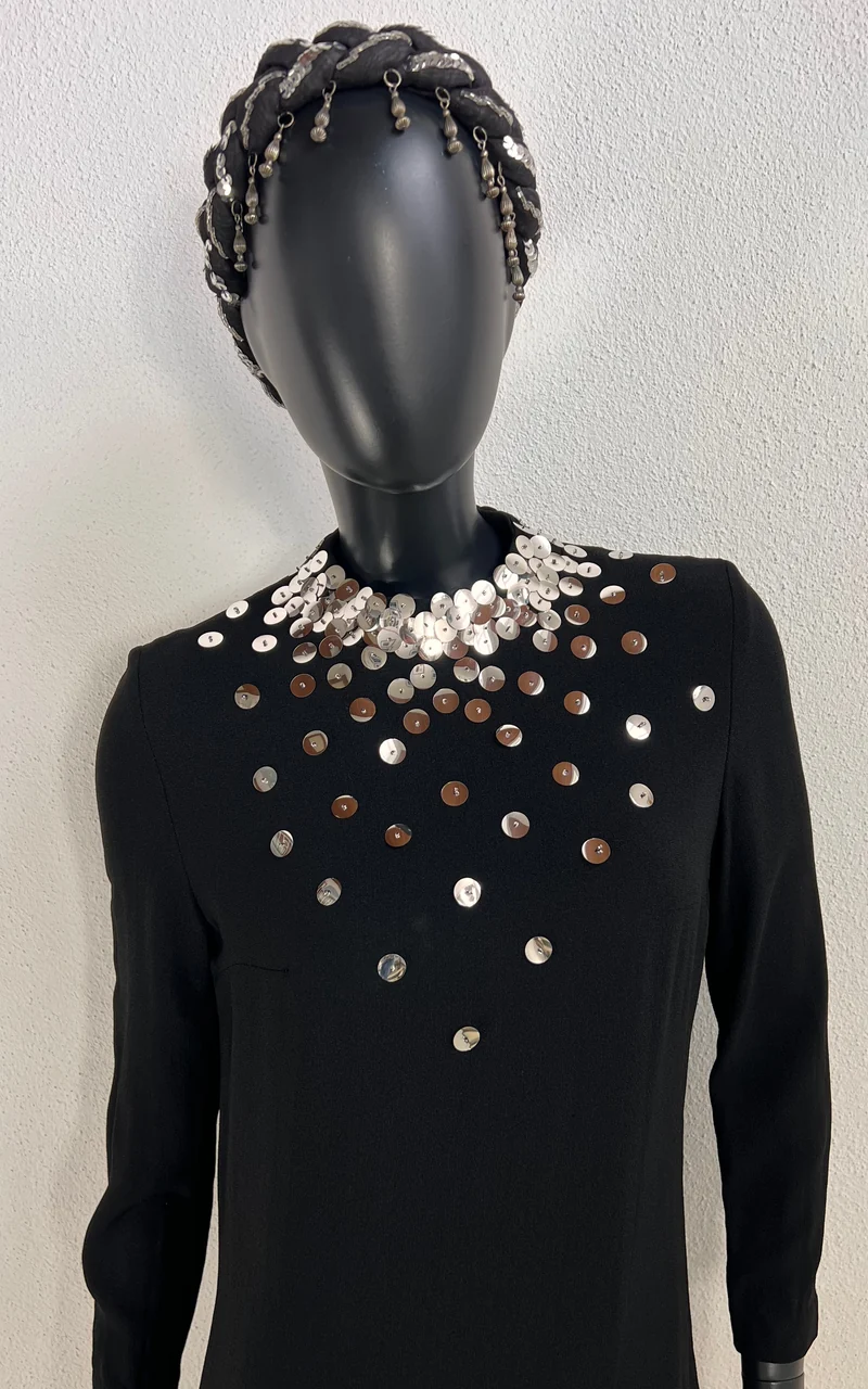 Vintage 60s Space Age Dress