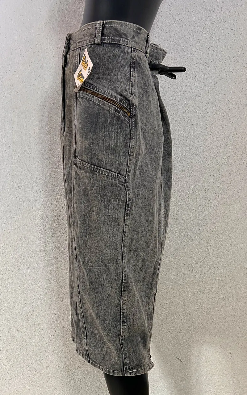 Vintage Uncle Sam Acid Washed Skirt