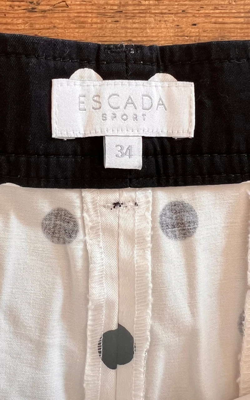 Vintage Escada Sport Polka Dot Shorts
