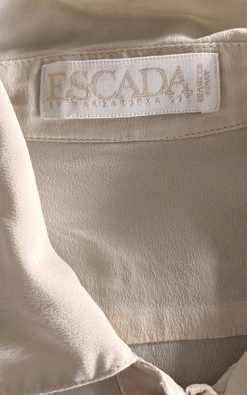 Vintage Escada Silk Blouse