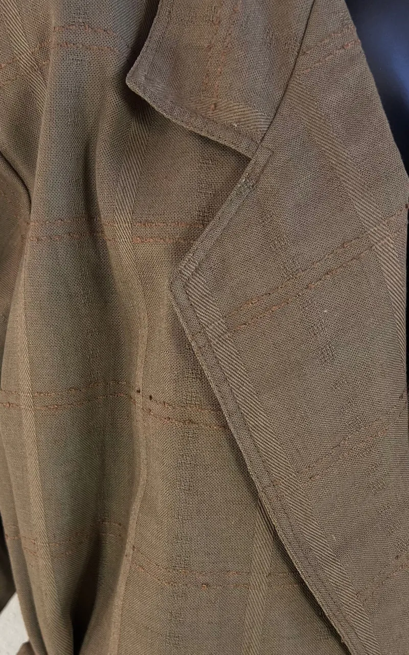Vintage 90s Linnen Coat