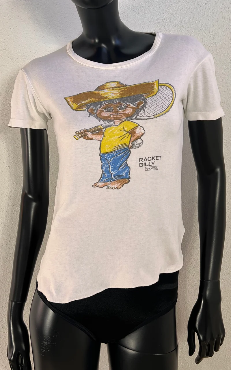 Vintage 70s Billy Racket Trigema Tee