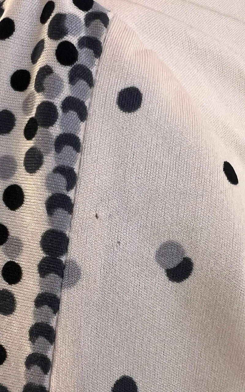 Vintage 70s Polka Dot Dress